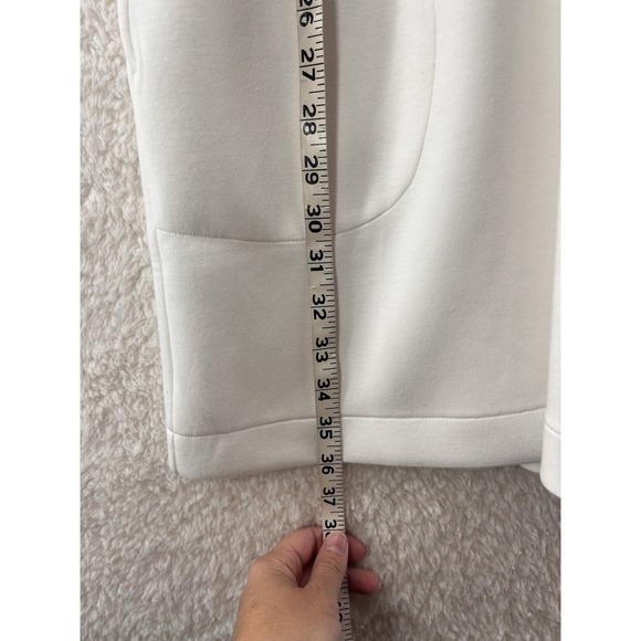 Spanx Air Essentials Women's Medium Cinched Waist T-shirt Dress White Comfort - Picture 8 of 10